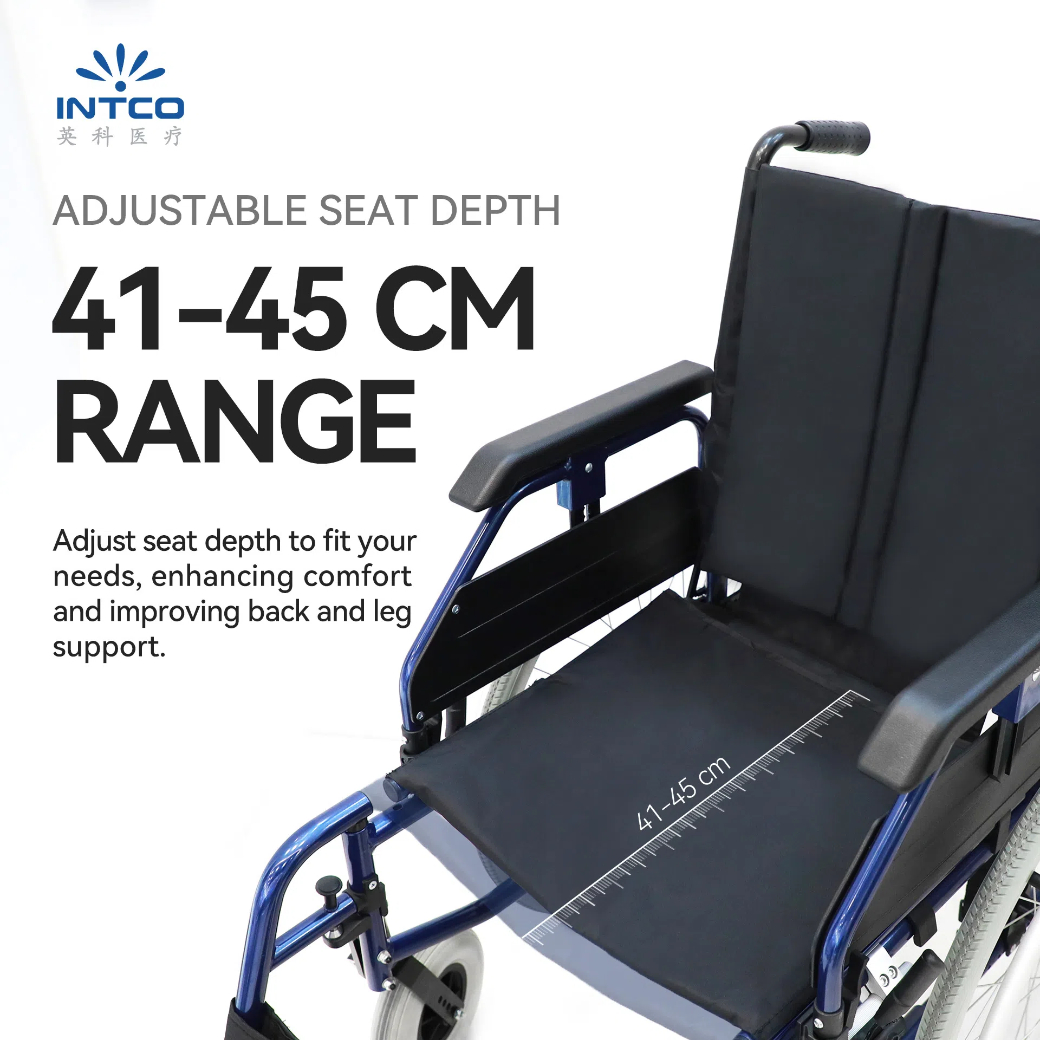 una silla de ruedas con profundidad de asiento ajustable una silla de ruedas con profundidad de asiento ajustable